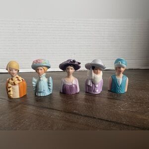 Avon Vintage Women Thimble Set - Multicolor